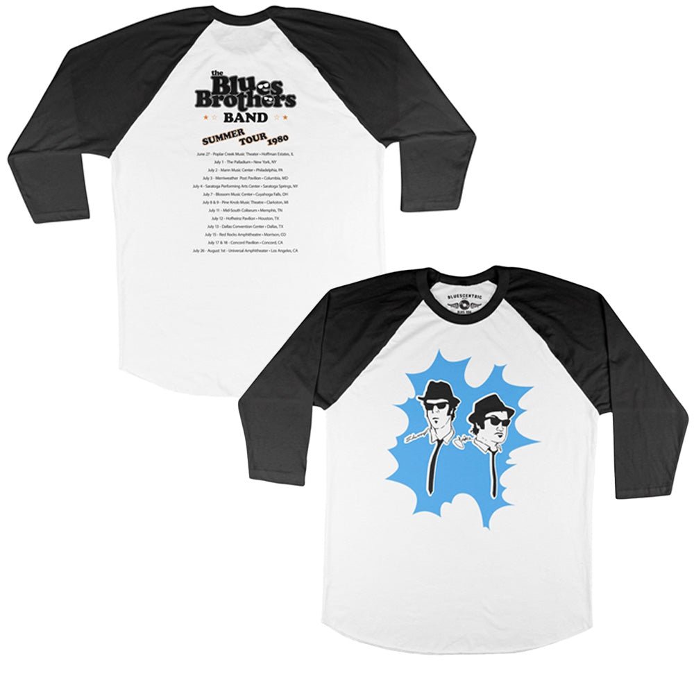 BLUES BROTHERS ブルースブラザーズ (公開 45周年 ) - 1980 Tour Reissuer / 長袖 / ラグラン七分袖 / バックプリントあり / 限定エディション / Tシャツ / メンズ - PGS